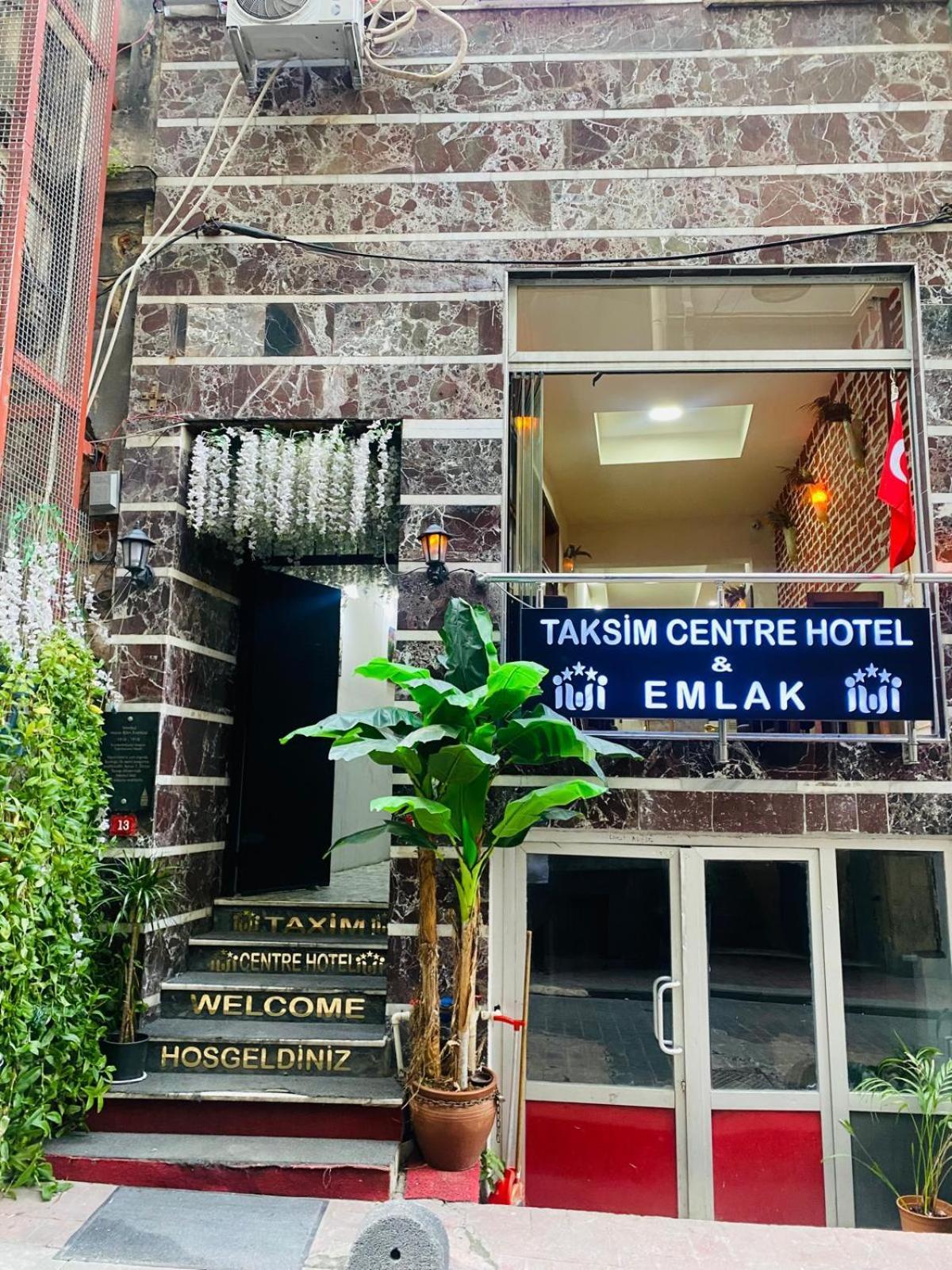 Taksim Centre Hotel Istambul Exterior foto